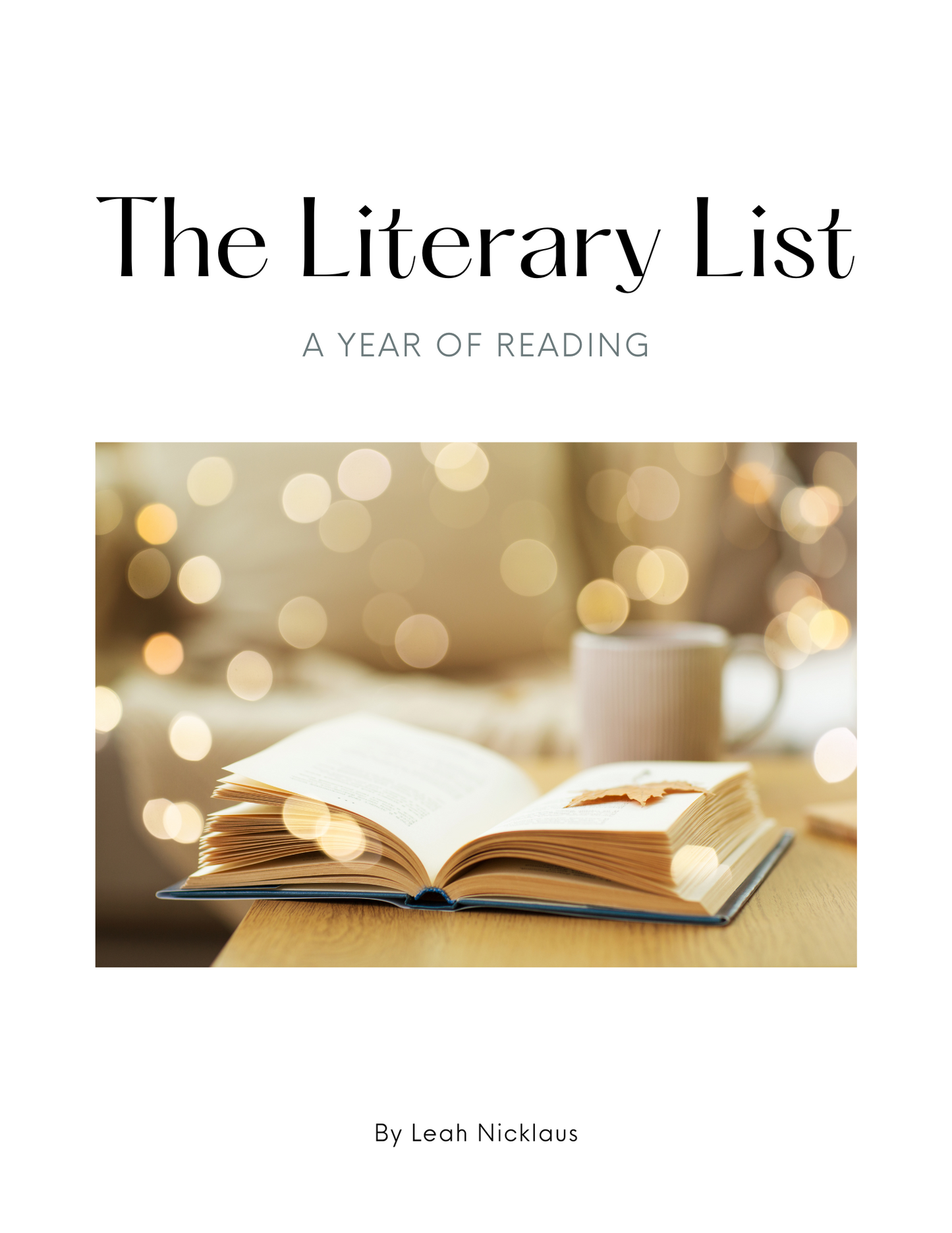 The Literary List: 2024 Reading Guide - FREE