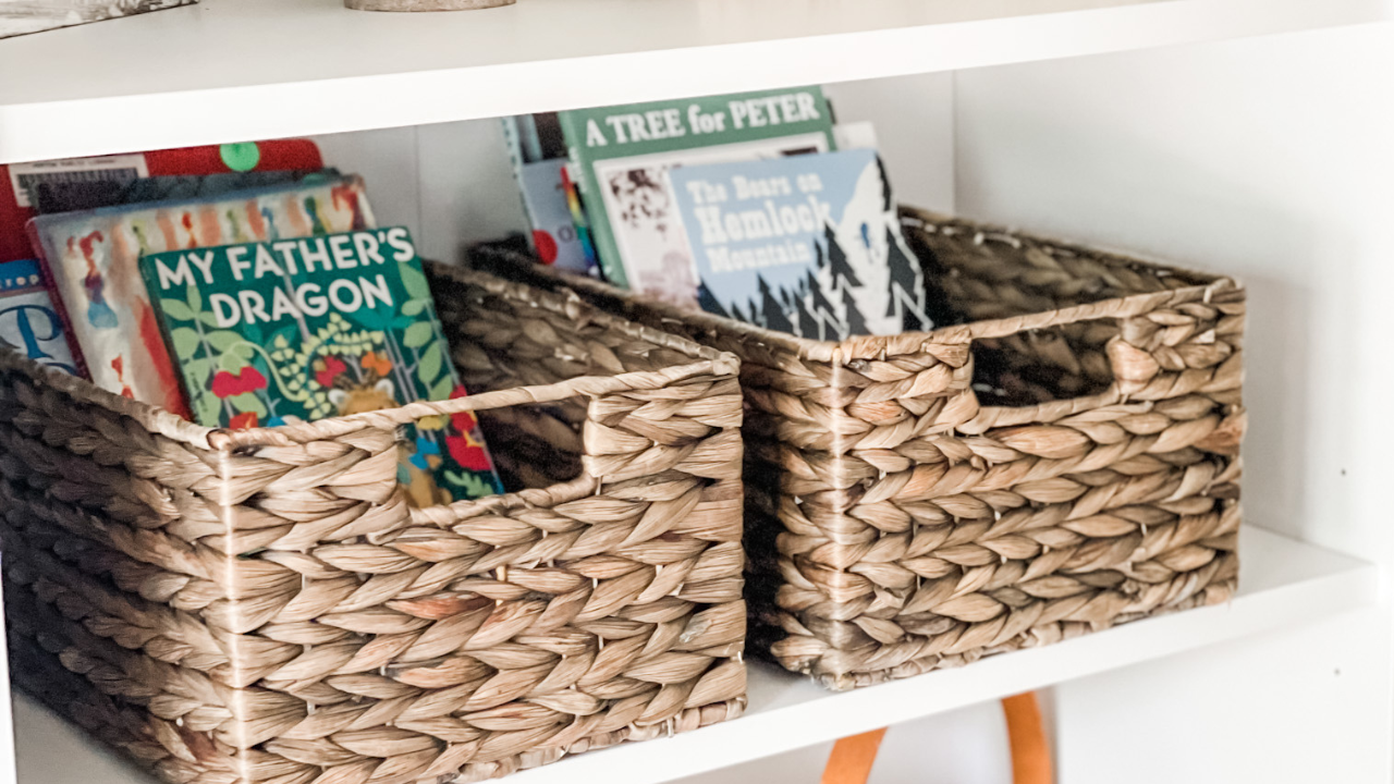 Book Baskets for Independent Readers – Living Bright Homeschool