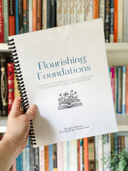 Flourishing Foundations is a 12-week discipleship and education guide for mothers. 