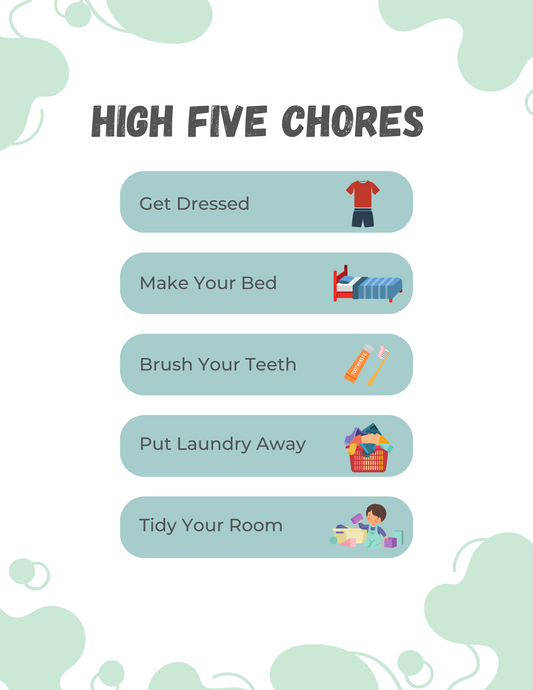 High Five Chore Chart