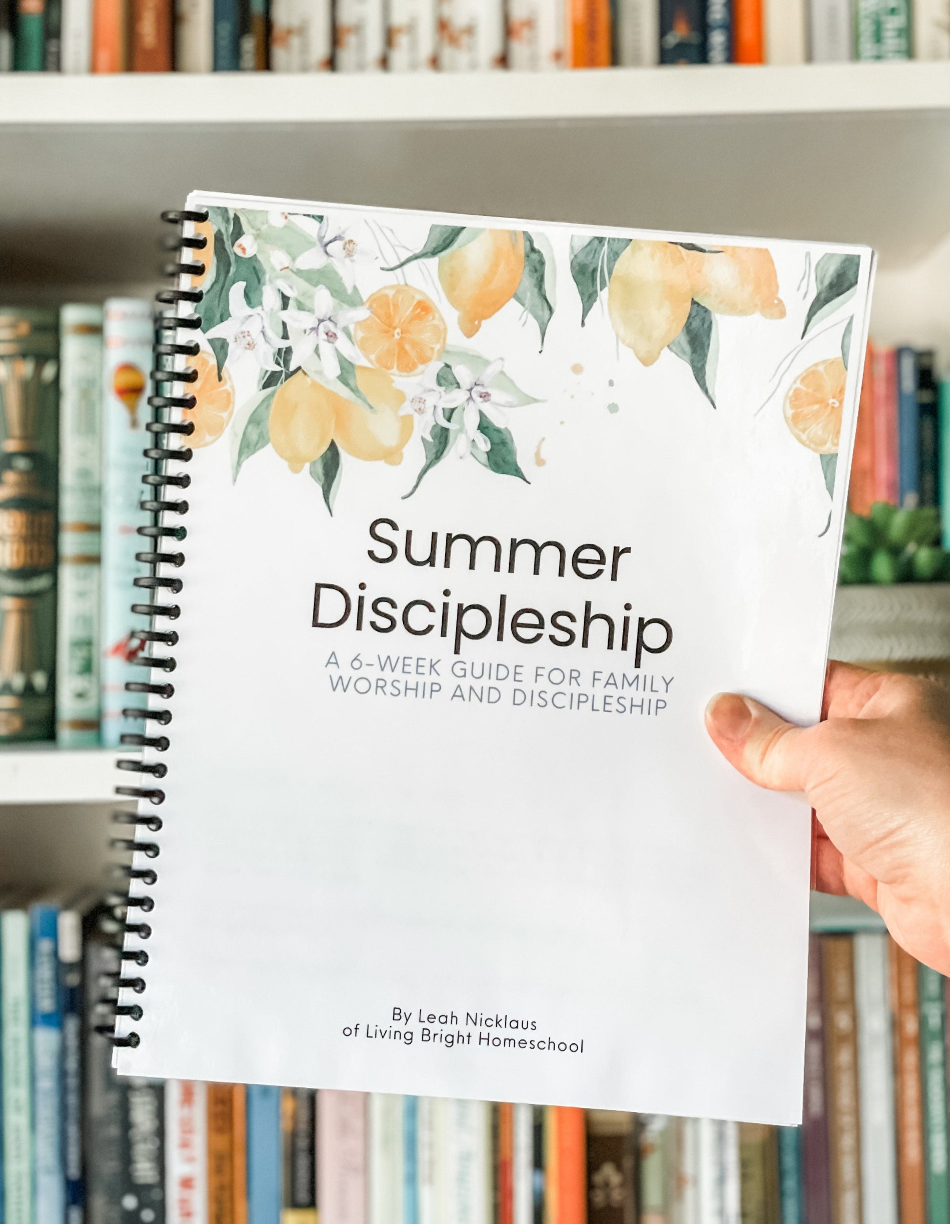 Summer Discipleship is a 6-week family worship guide for Christian families. 